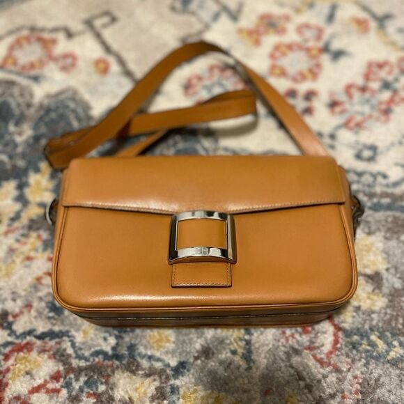 Hermès vintage shoulder bag handbag Tan Camel - Picture 1 of 13